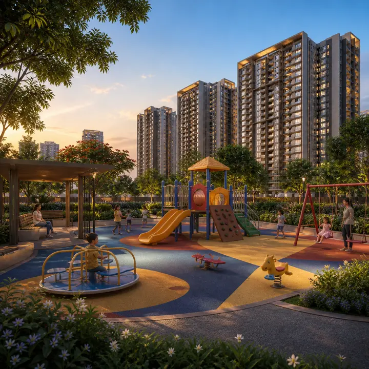 Abhee Electronic City play area Abhee Electronic City play area