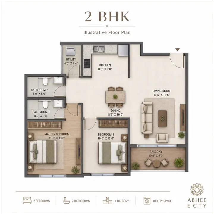 Abhee Electronic City 2bhk Abhee Electronic City 2bhk